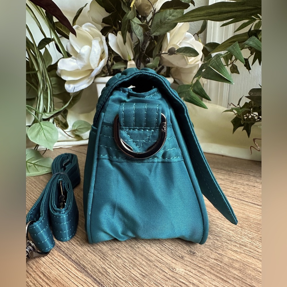 Lug Emerald Teal Allegro Shoulder Crossbody Bag - NWOT - Picture 5 of 10